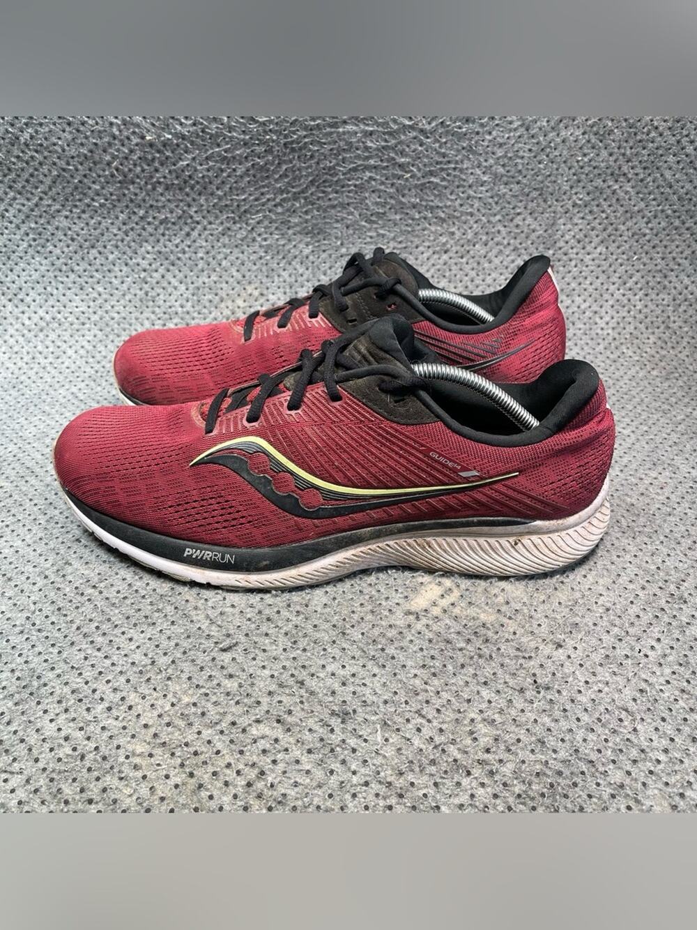 Saucony Guide 14 Maroon Running Shoes Size 12 Men’s